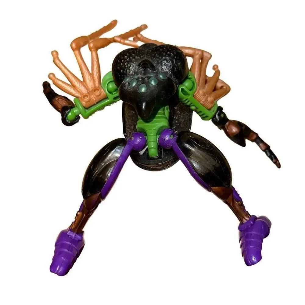 1996 Transformers® Beast Wars Deluxe Class Blackarachnia figure. VTG